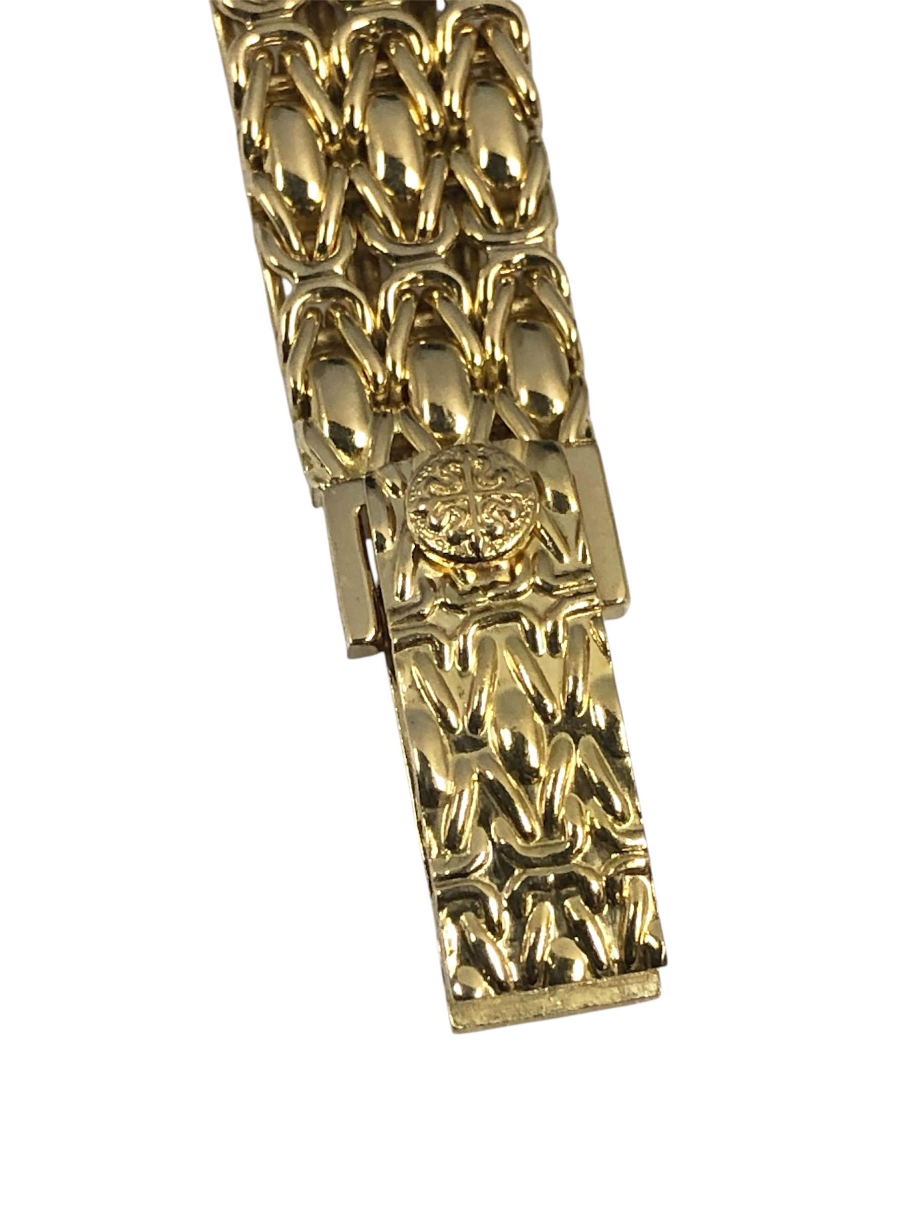 Patek Philippe Montre-bracelet pour dames en or jaune et diamants Ref 4506/1 Excellent état - En vente à Chicago, IL