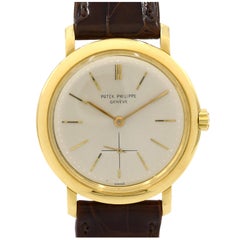 Vintage Patek Philippe Yellow Gold Calatrava Automatic Wristwatch Ref 3440
