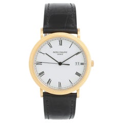 Patek Philippe Yellow Gold Calatrava Men's Quartz Watch Ref. 3944 J