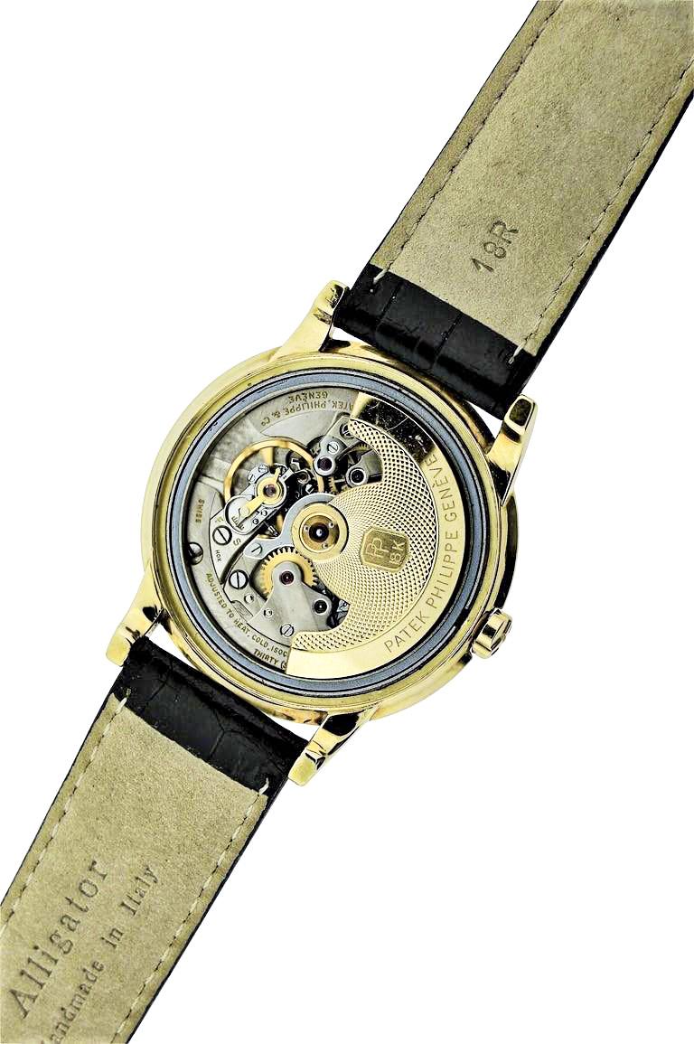 Patek Philippe Yellow Gold Disco Volante Original Dial Automatic Watch 13