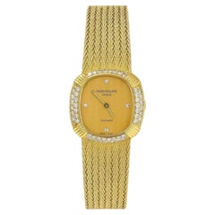 Reloj de pulsera Patek Philippe de oro amarillo de cuerda manual para señora