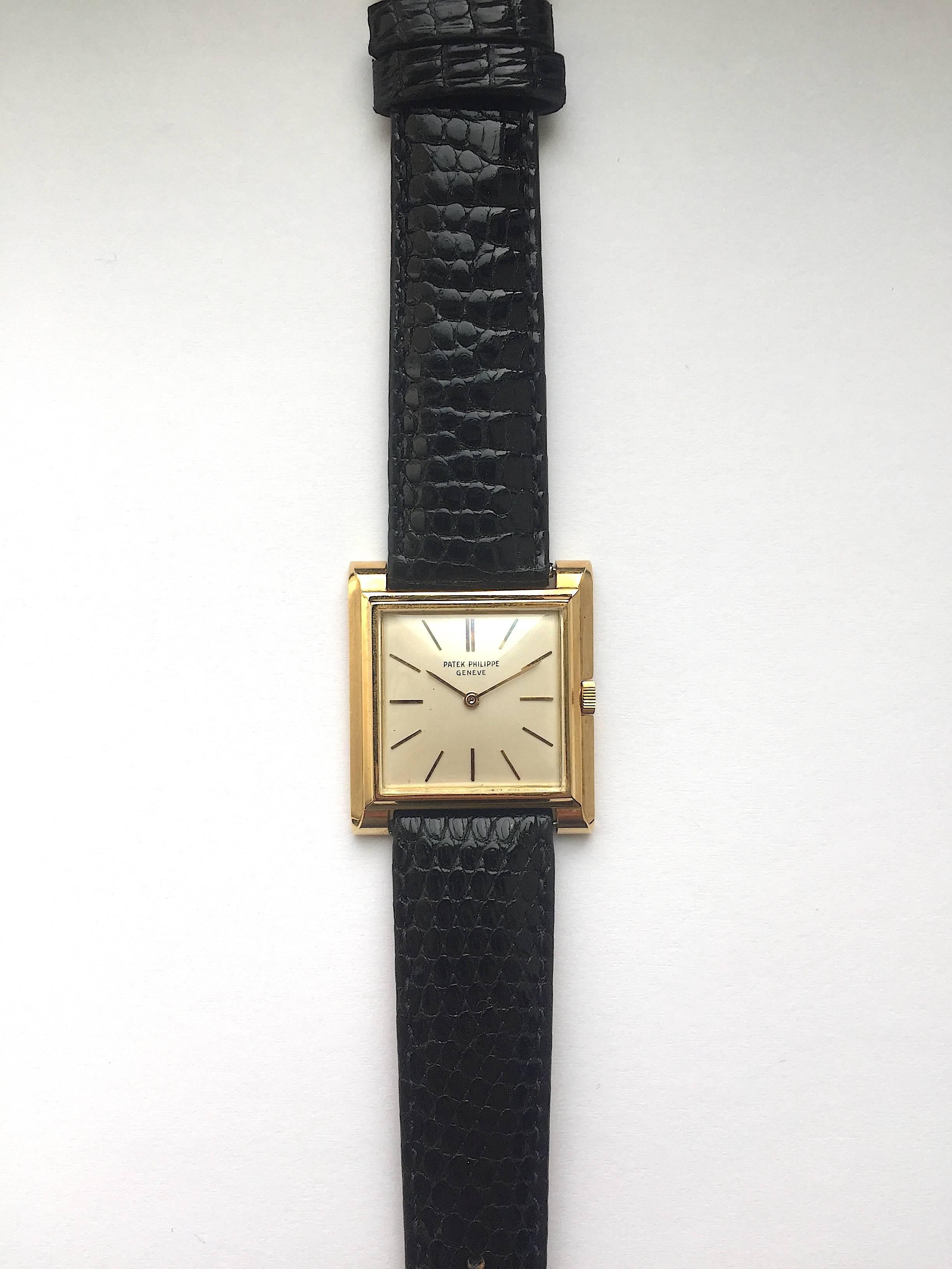 patek philippe square gold