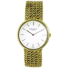 Patek Philippe Yellow Gold Manual Wristwatch Ref 3820J