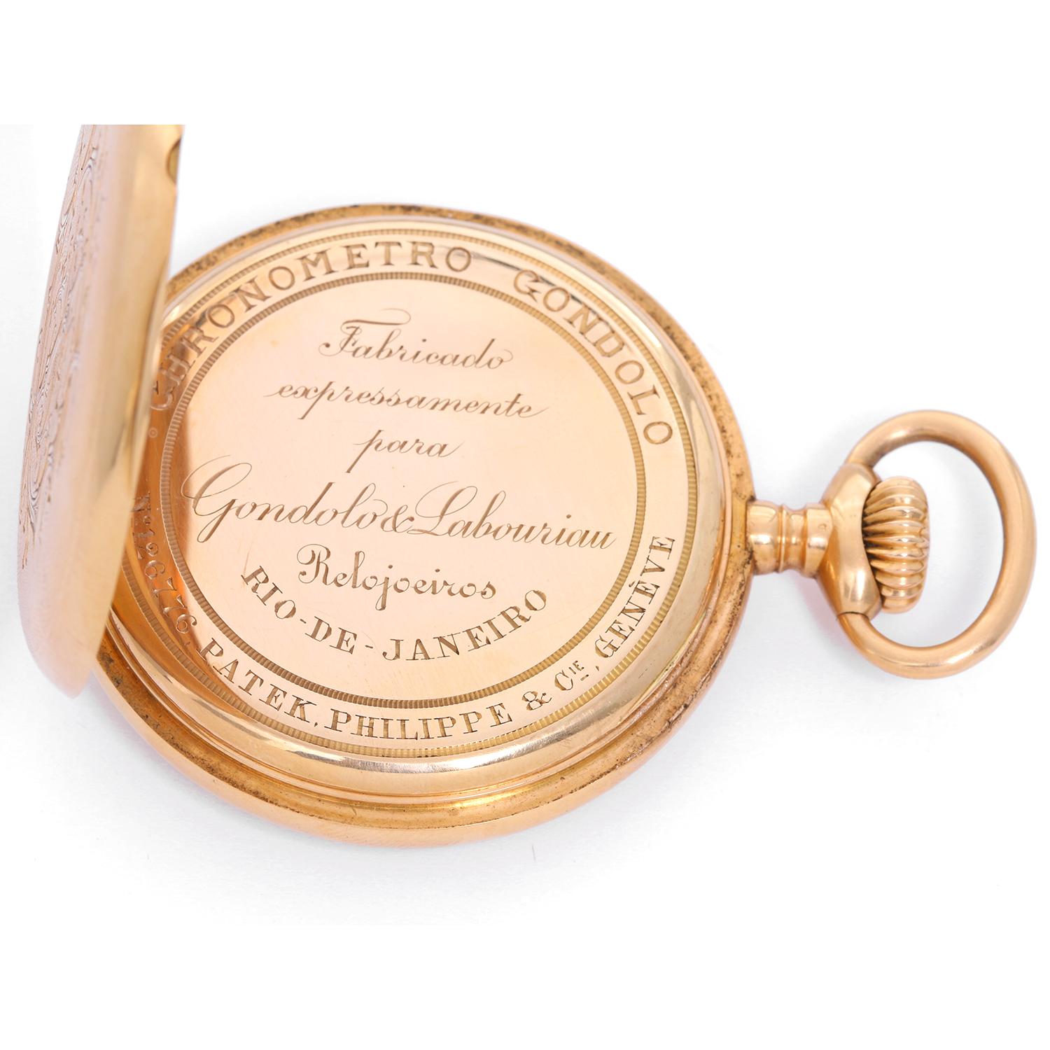 patek gondolo pocket watch