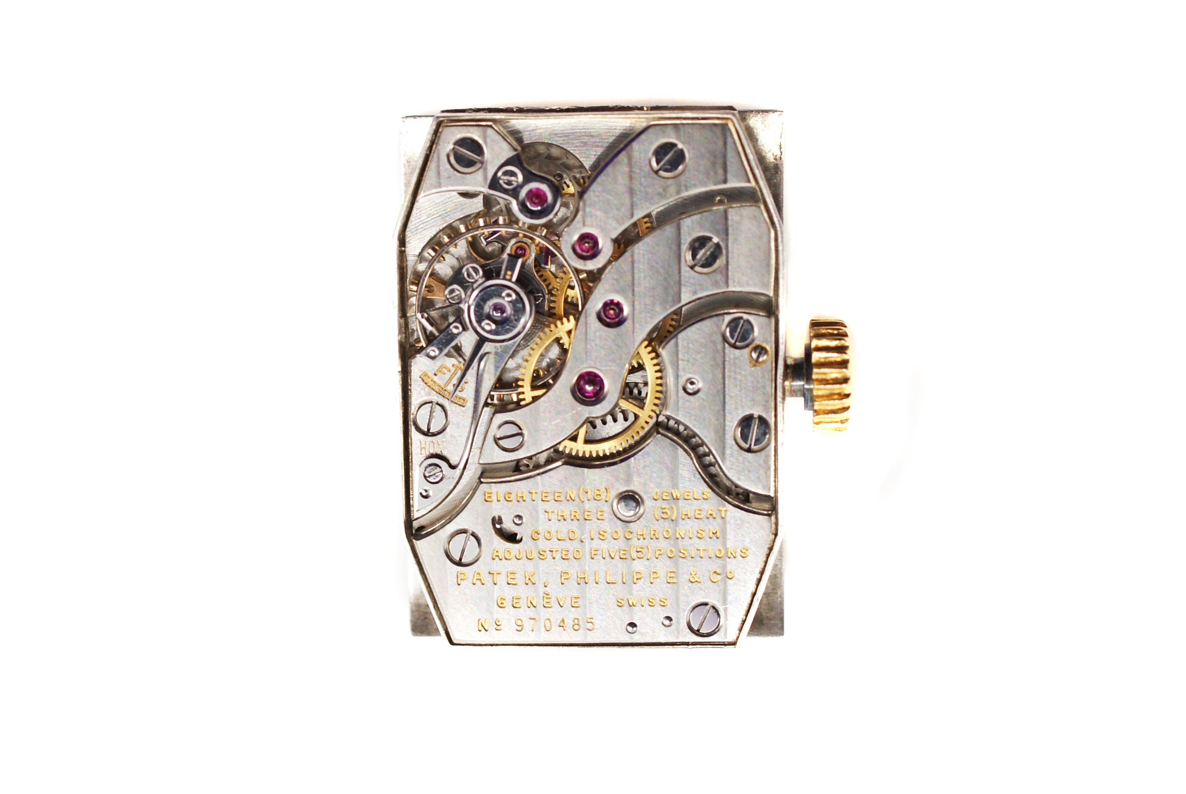 Patek Philippe yellow gold Vintage Top Hat Manual Wristwatch, circa 1949 1
