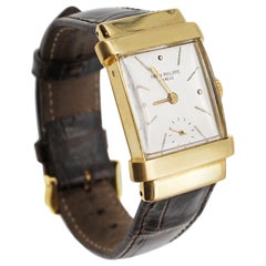 Patek Philippe yellow gold Vintage Top Hat Manual Wristwatch, circa 1949