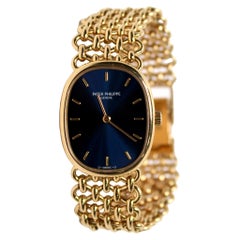 Patek Phillipe Golden Ellipse 18k Gold Wrist Watch circa 1970s