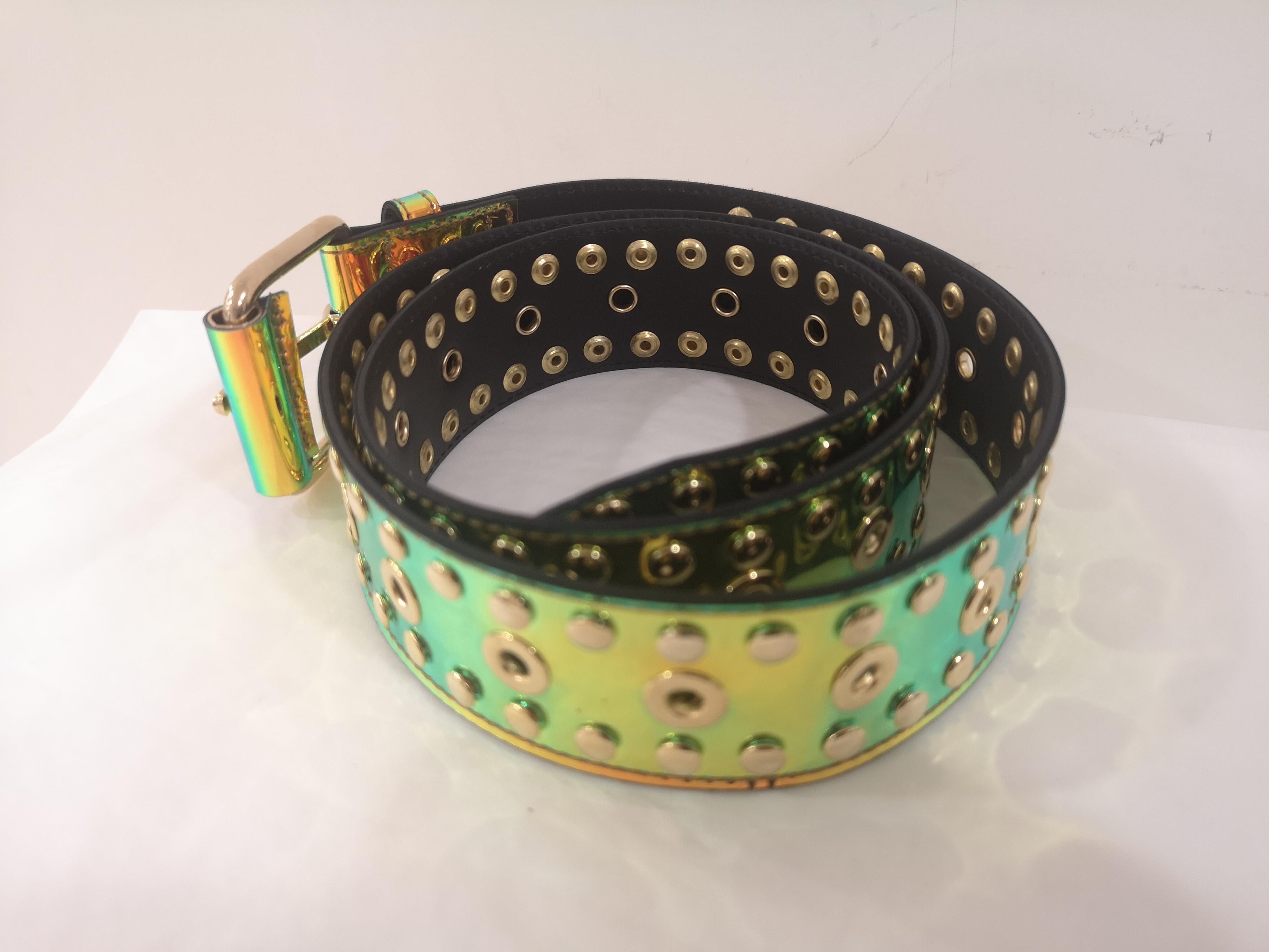 Patent Leather handmade belt 2