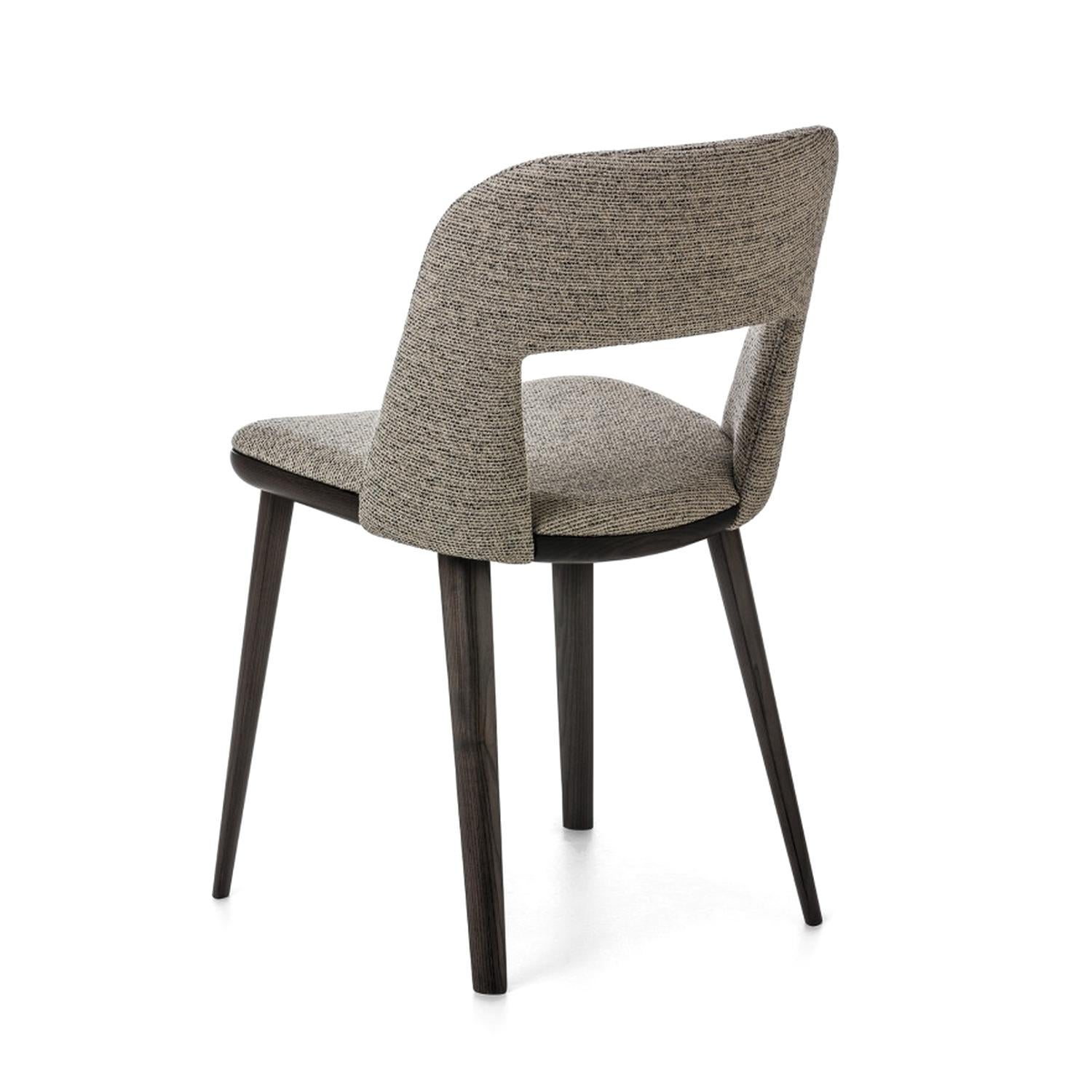 Modern Grey Path Chair, Designed by Carlesi Tonelli, Made in Italy For Sale