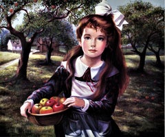 Retro Apple Orchard