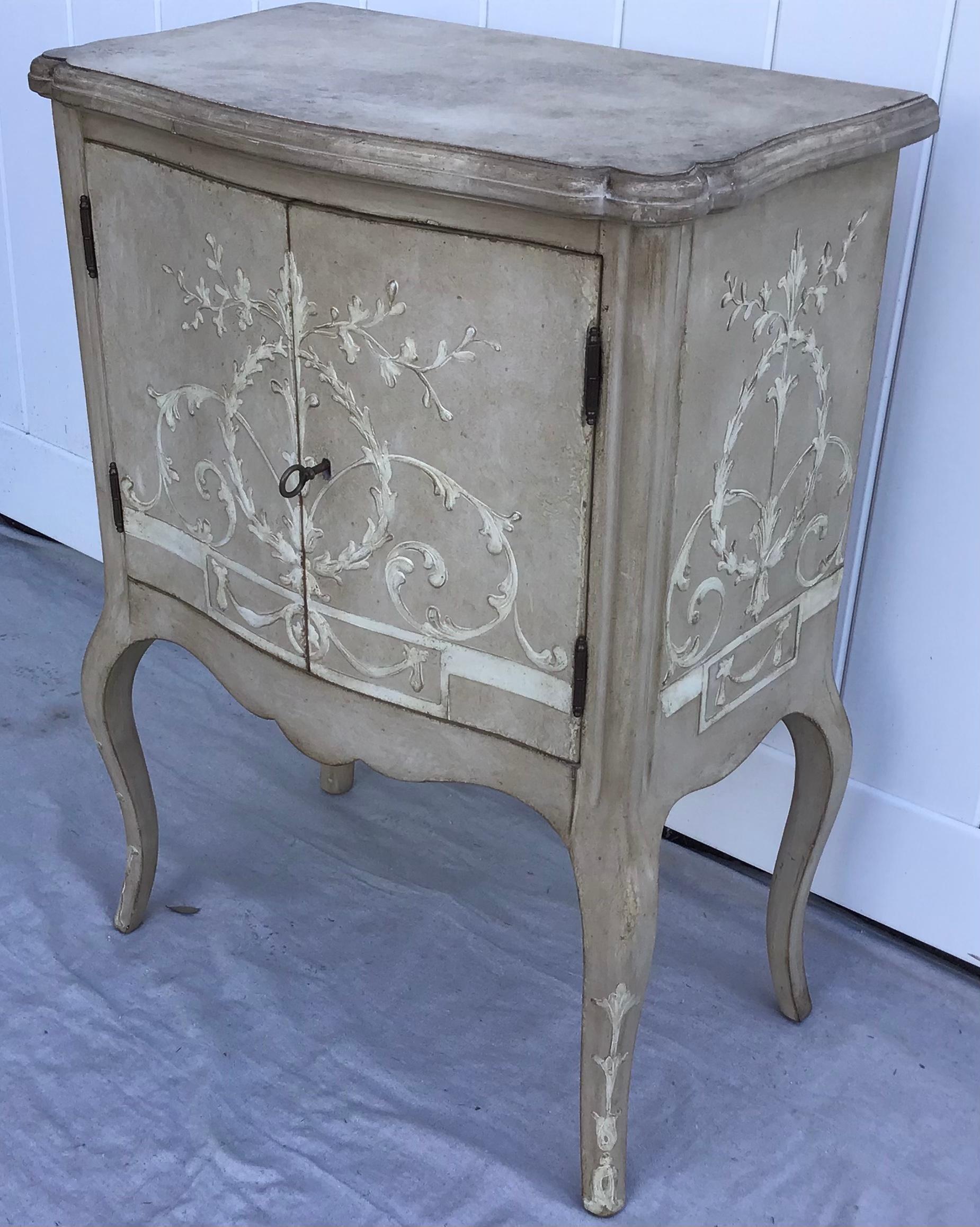 Rococo Patina Furniture Co. Italian Style Side Table