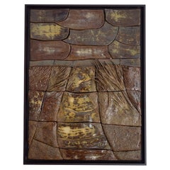 Murale in ceramica “Patina II” di Audrey Vo Van