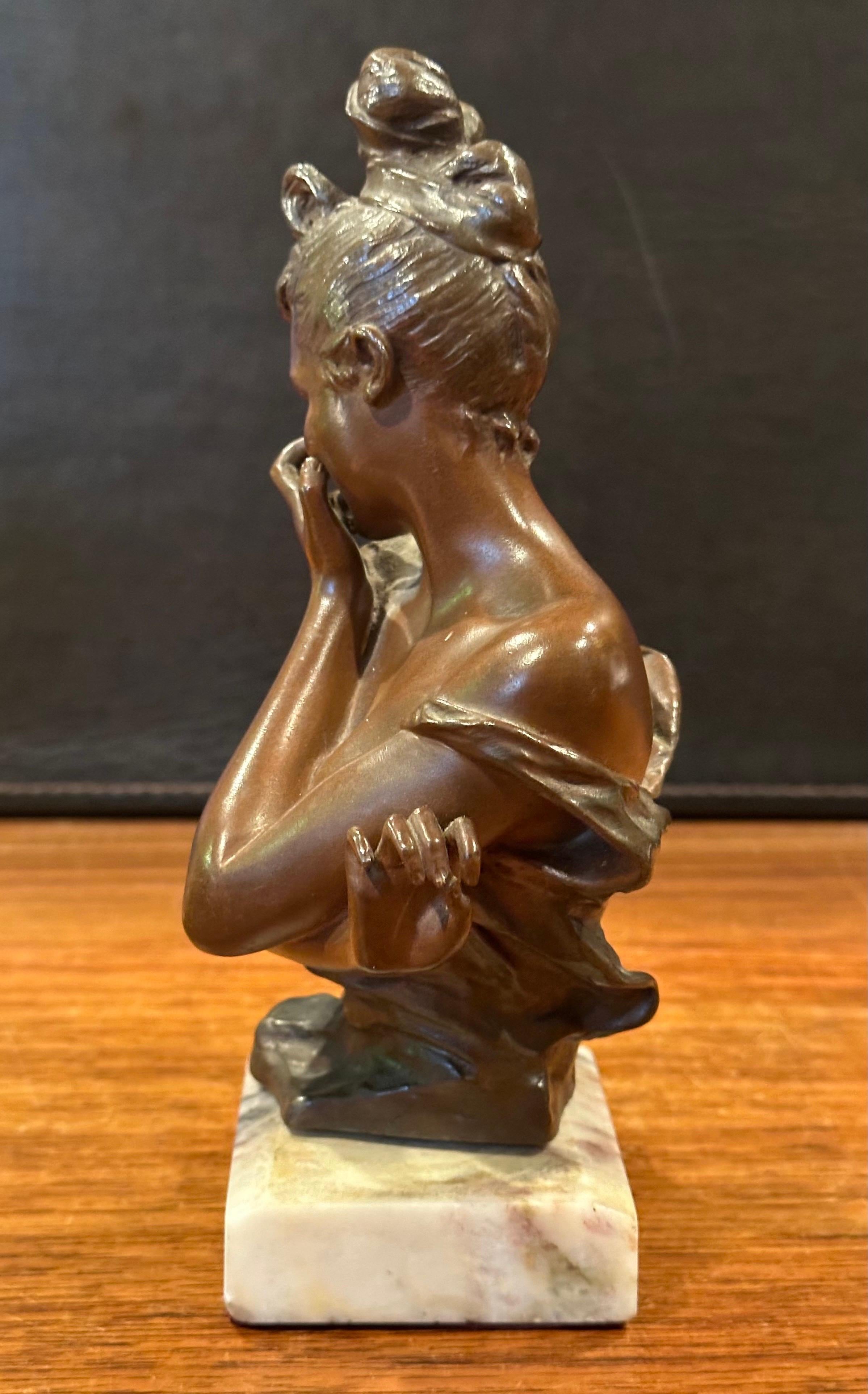 Patinated Antique Art Nouveau 