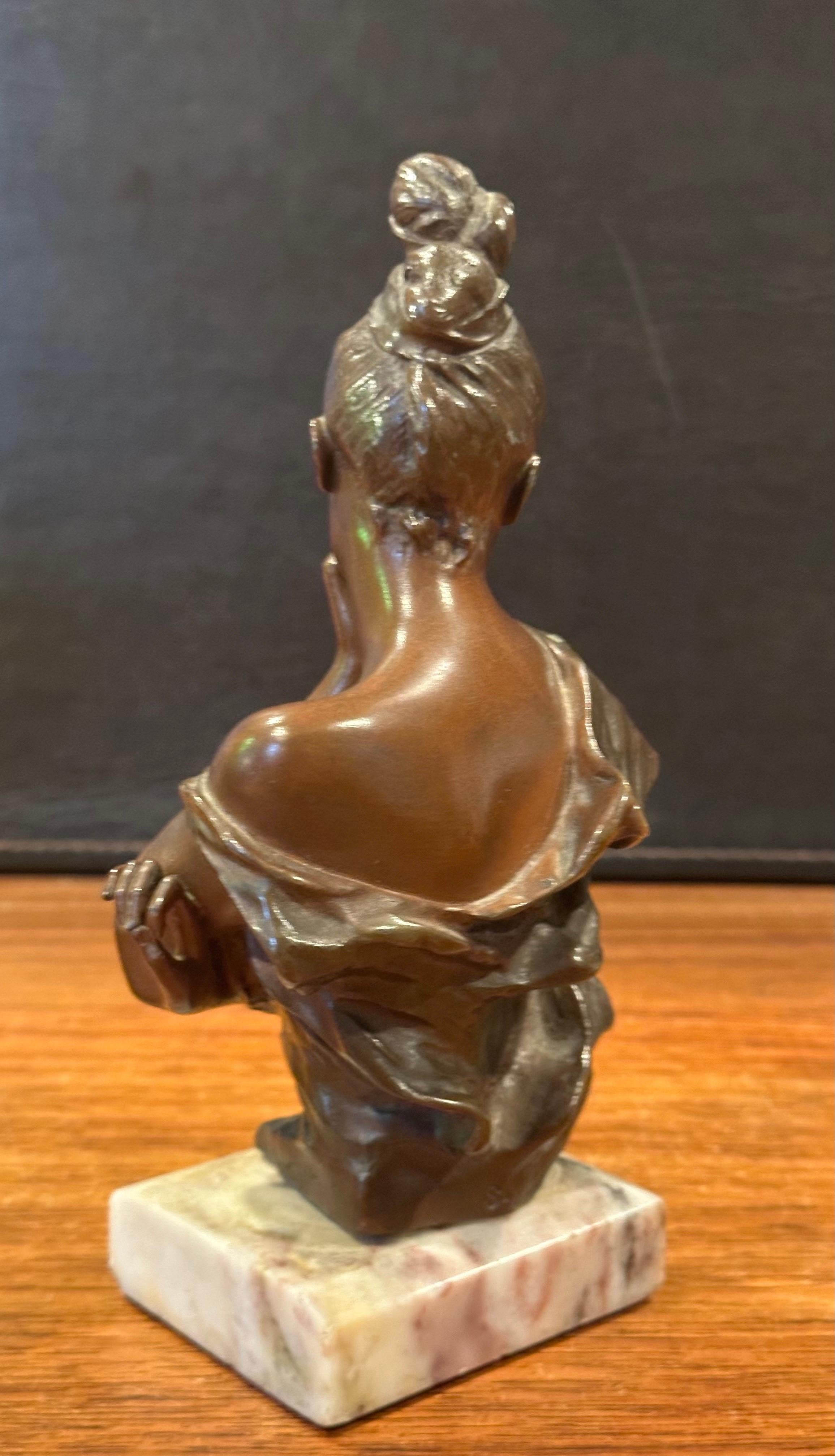 Patinated Antique Art Nouveau 