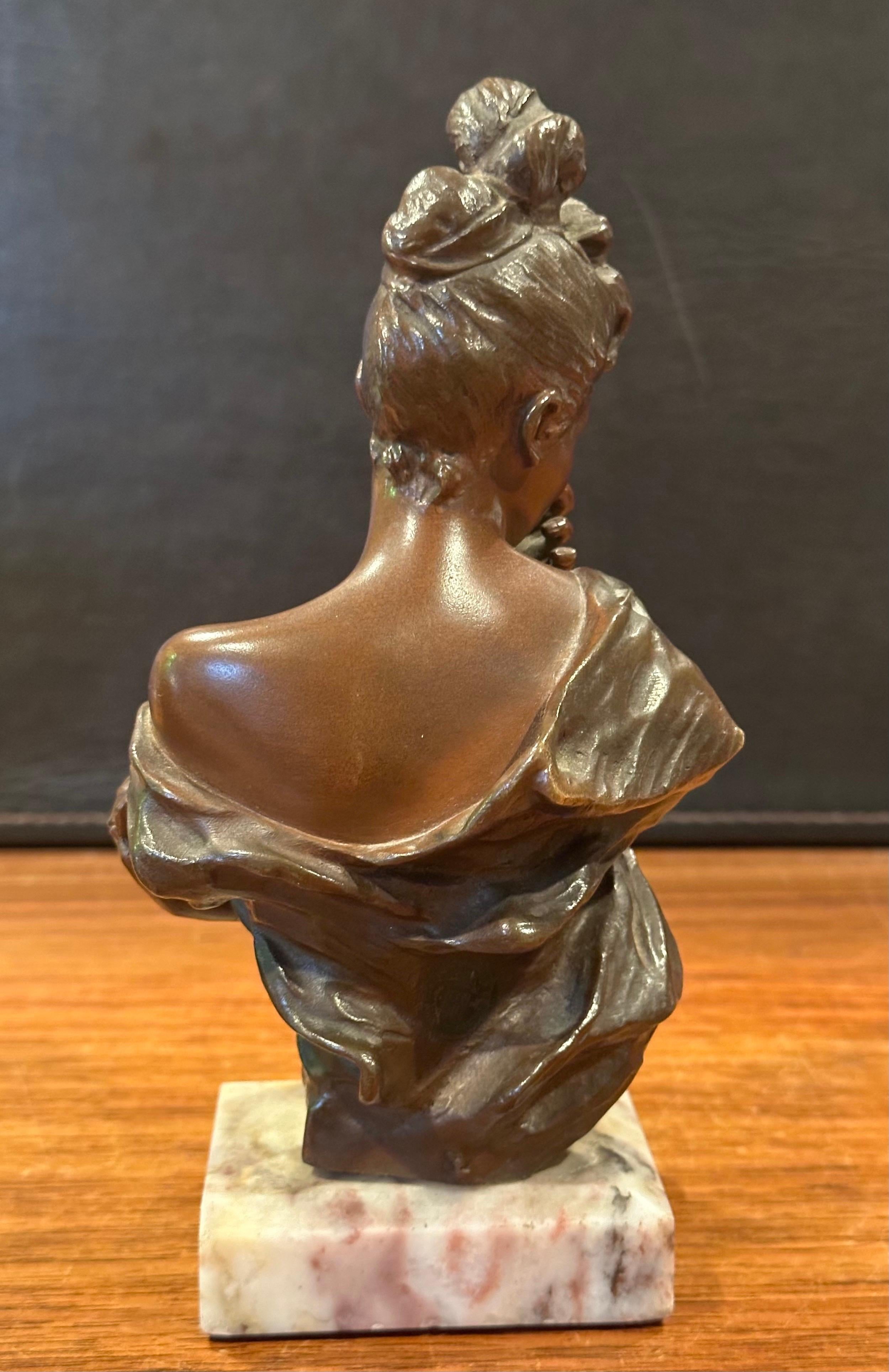 Patinated Antique Art Nouveau 