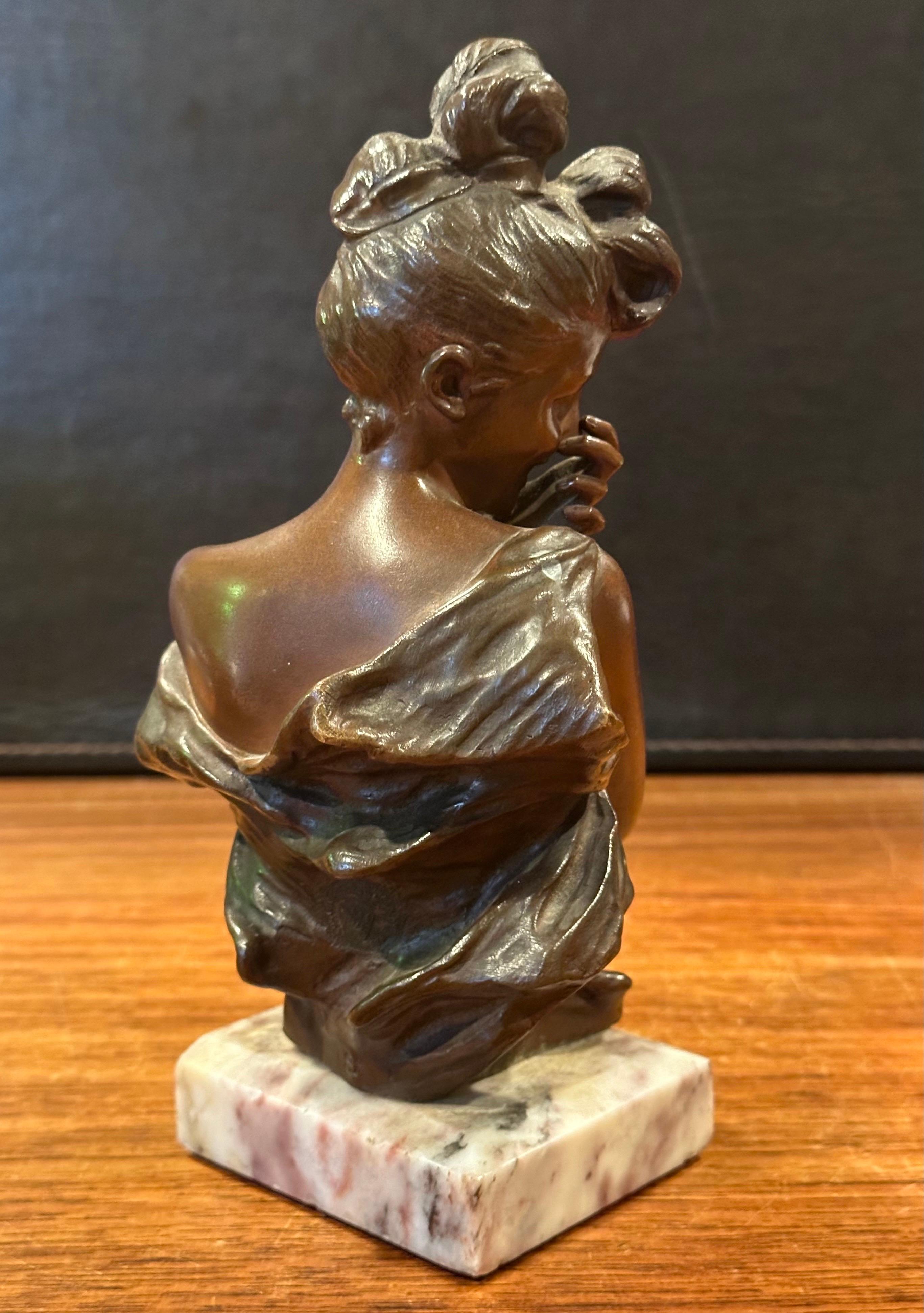 Patinated Antique Art Nouveau 