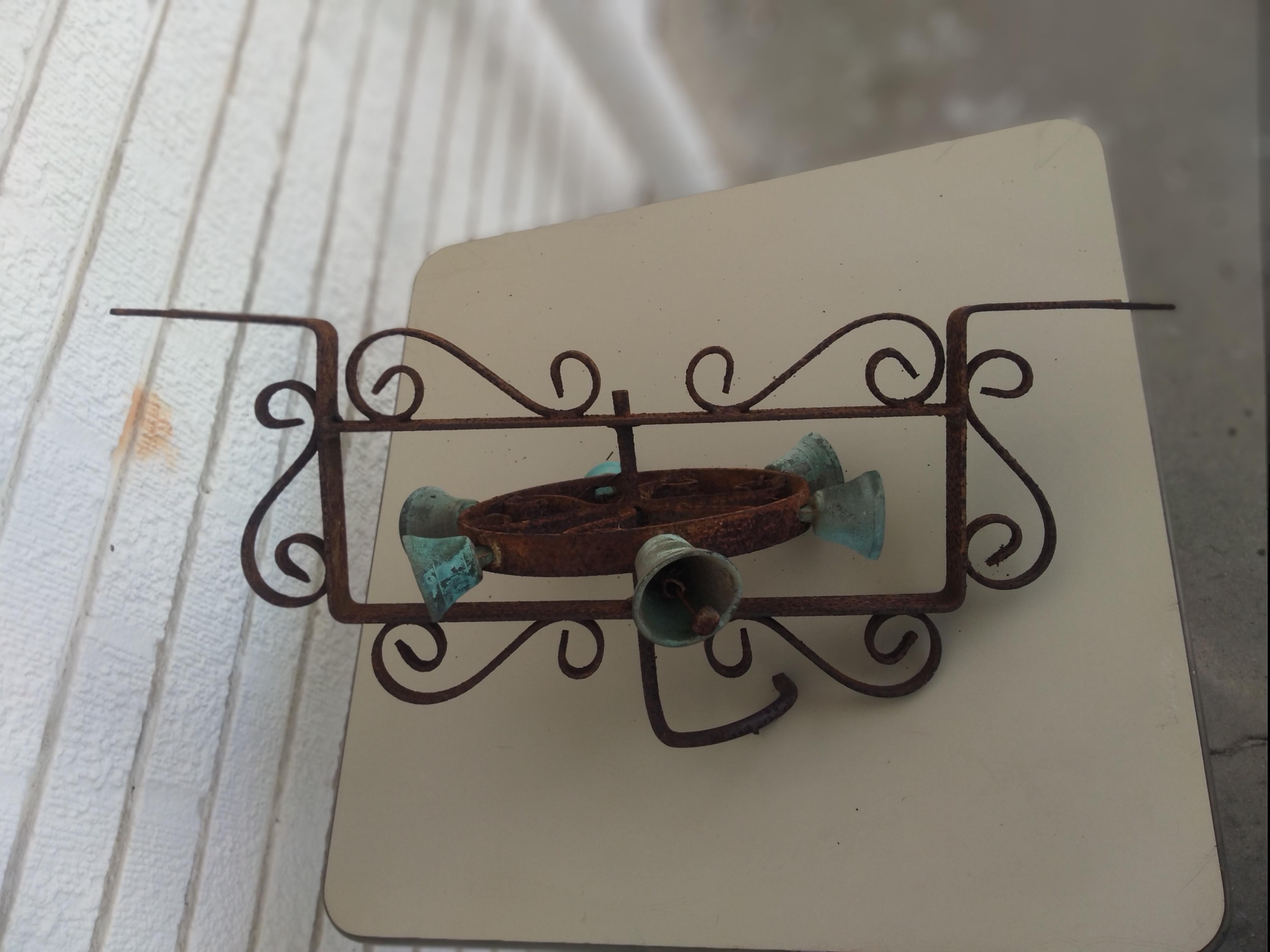 Timbre Carillón de Acero Antiguo Patinado y Latón en Bueno estado para la venta en Pasadena, TX