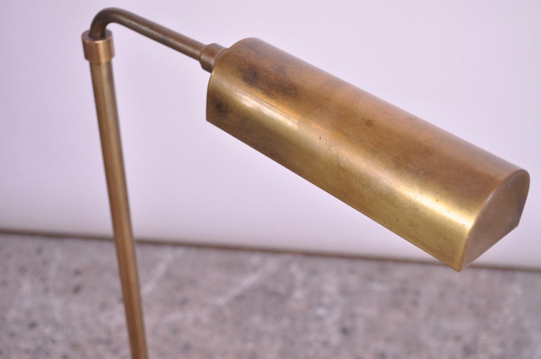 Patinated Brass Adjustable Floor Lamp by Chapman at 1stDibs | chapman ...