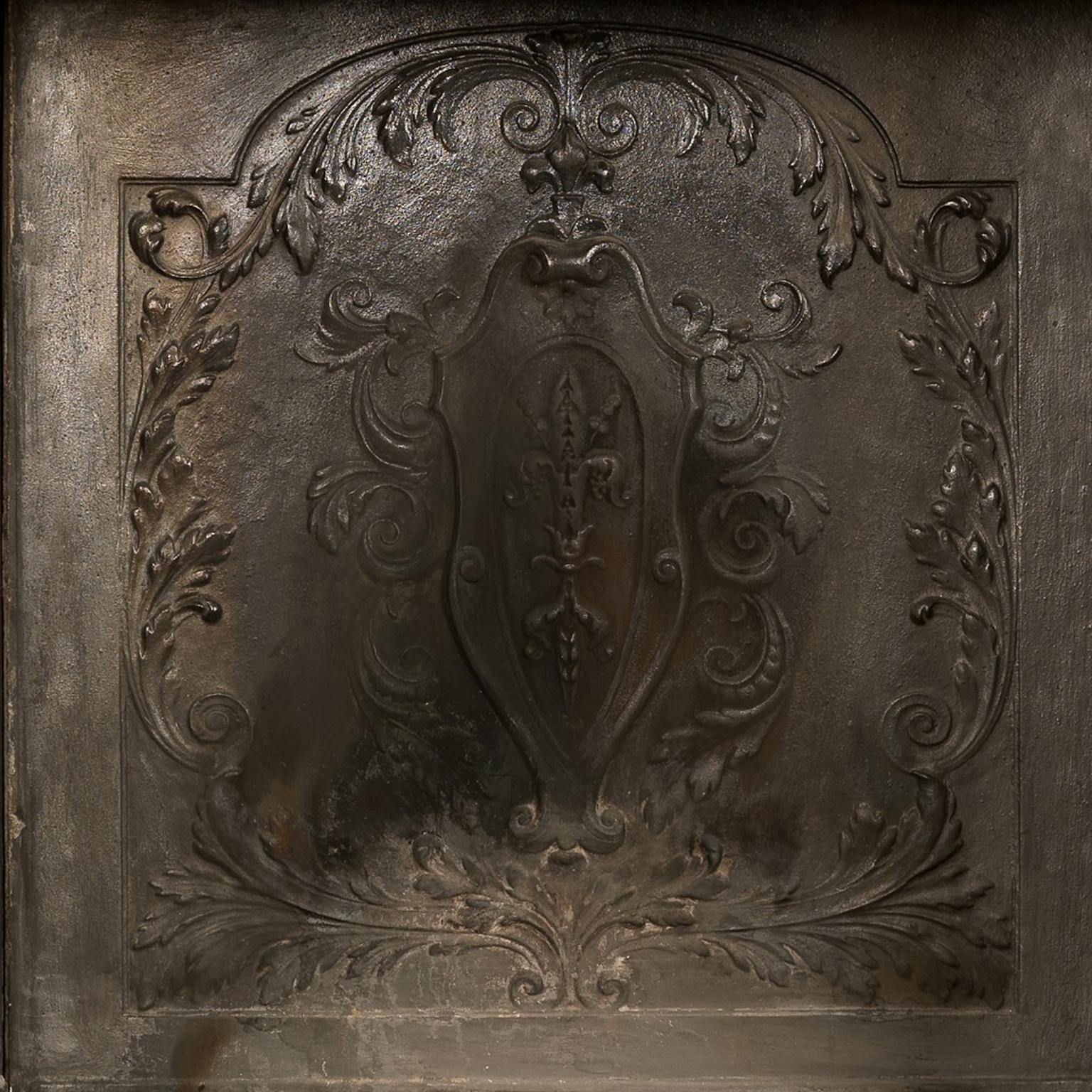 Patinated Bronze and Sienna Marble Fireplace of Palatial Proportions, circa 1850 For Sale 4