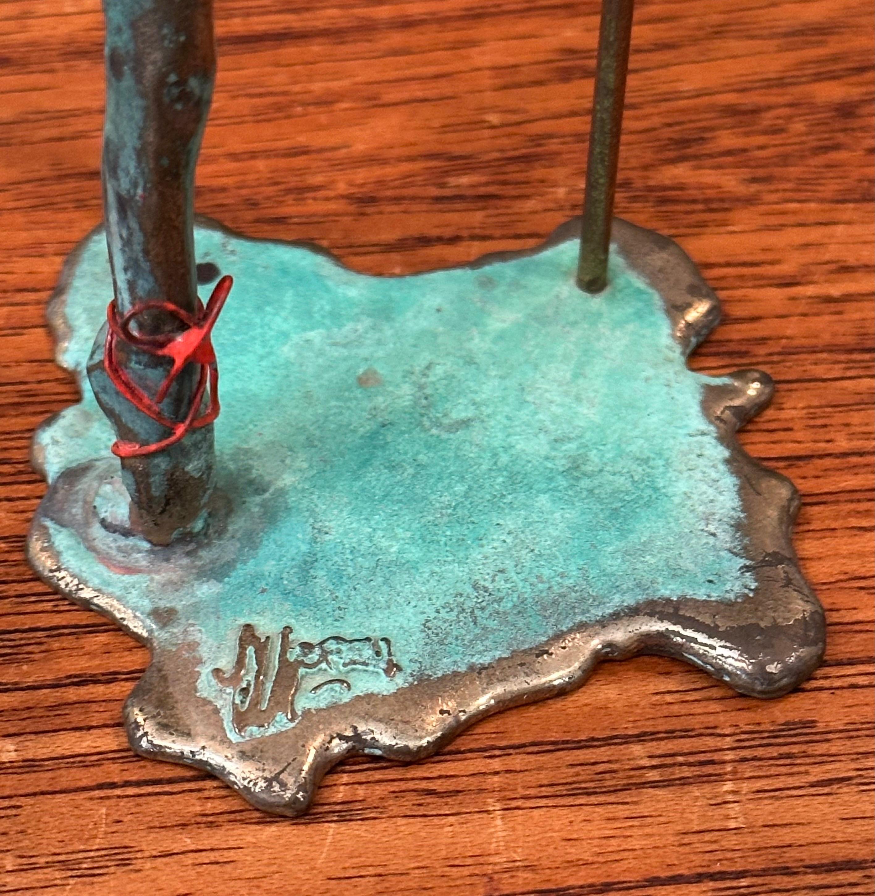 Patinated Bronze Ballerina Sculpture by Malcolm Moran 1