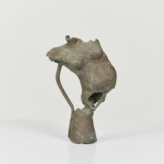 Patinated Bronze Bust Sculpture