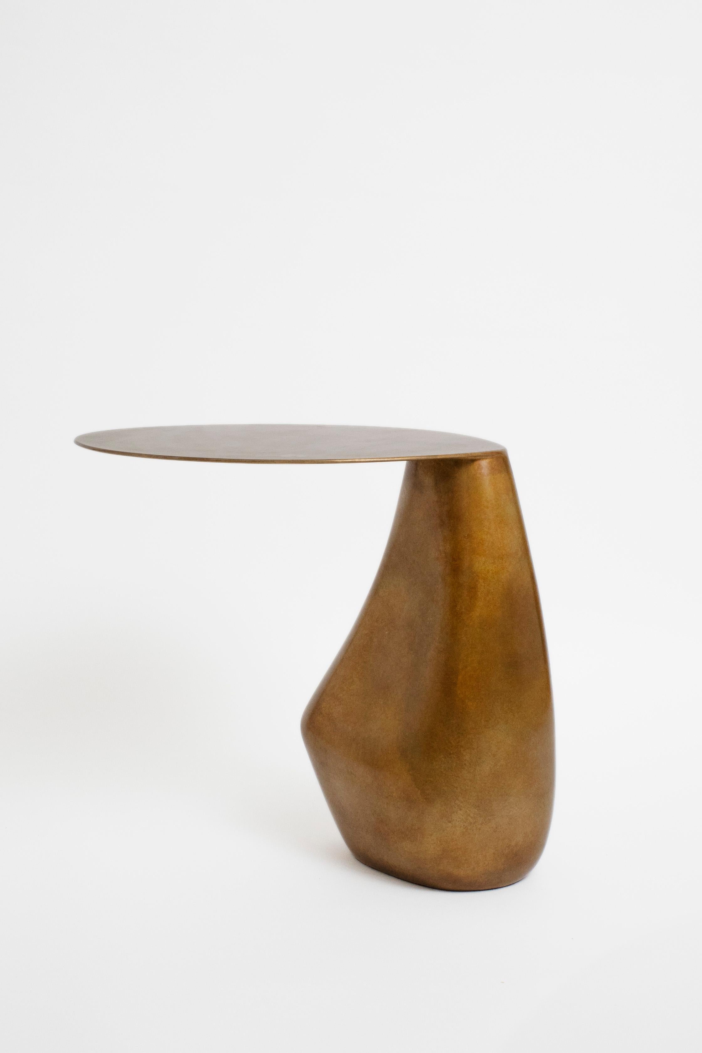 American Patinated Bronze Dionis Side Table by Konekt Furniture