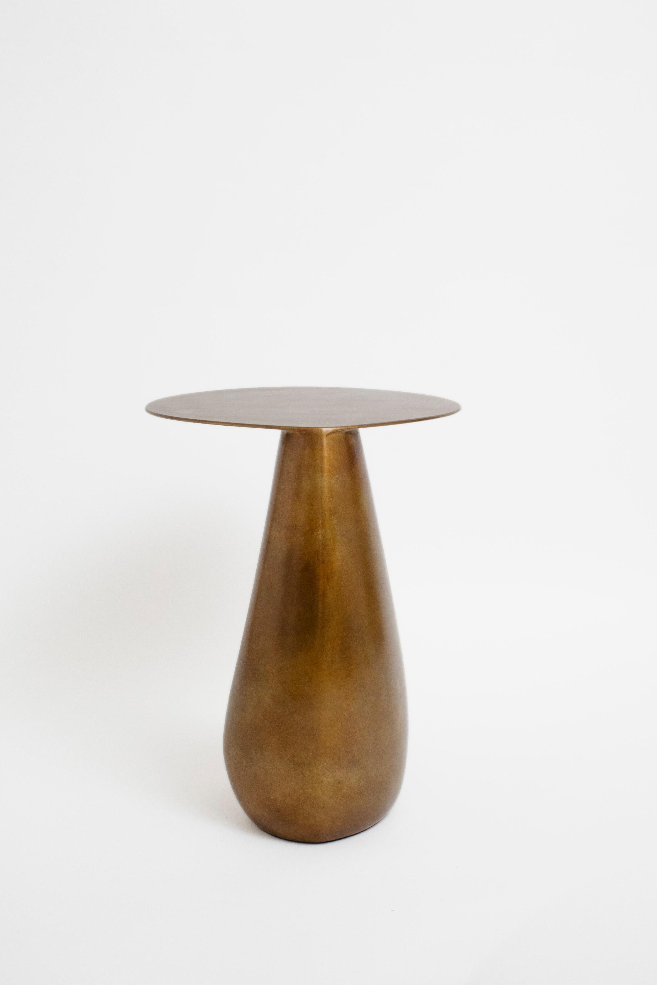 Patinated Bronze Dionis Side Table by Konekt Furniture In New Condition In Geneve, CH