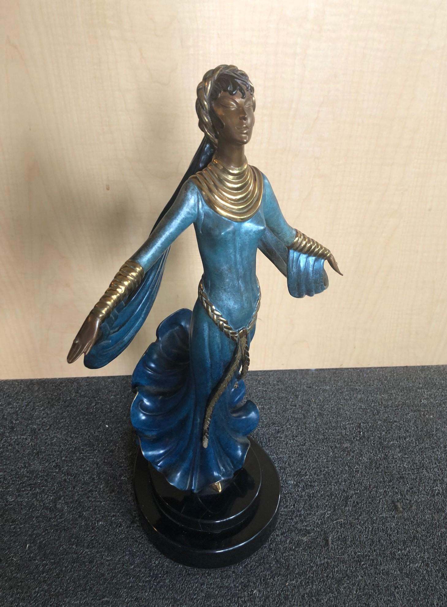 20th Century Patinated Bronze 