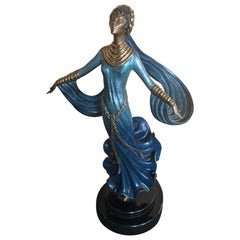 Patinated Bronze "Ecstasy" by Erte