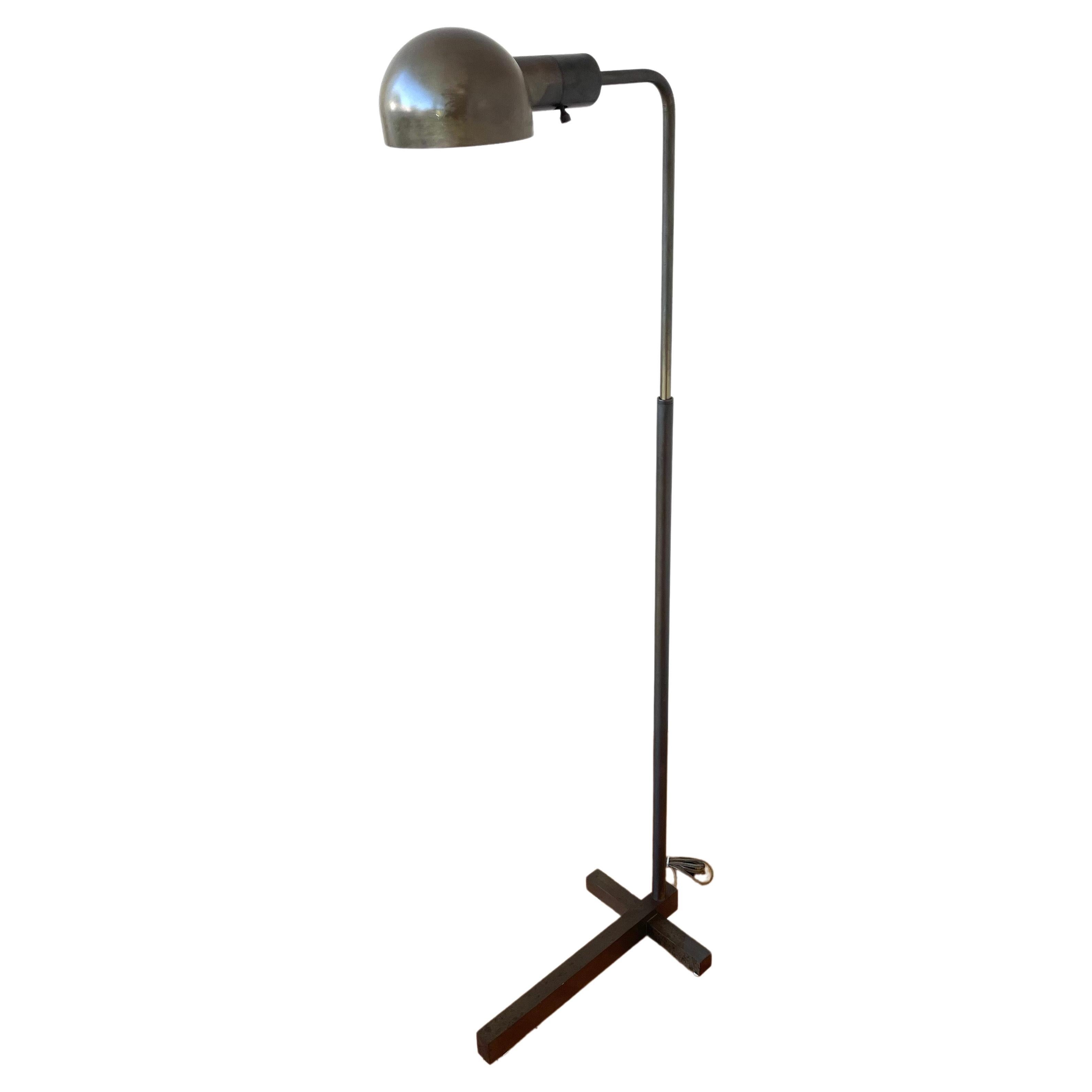 Patinated Bronze Floor Lamp by Casella Lighting
