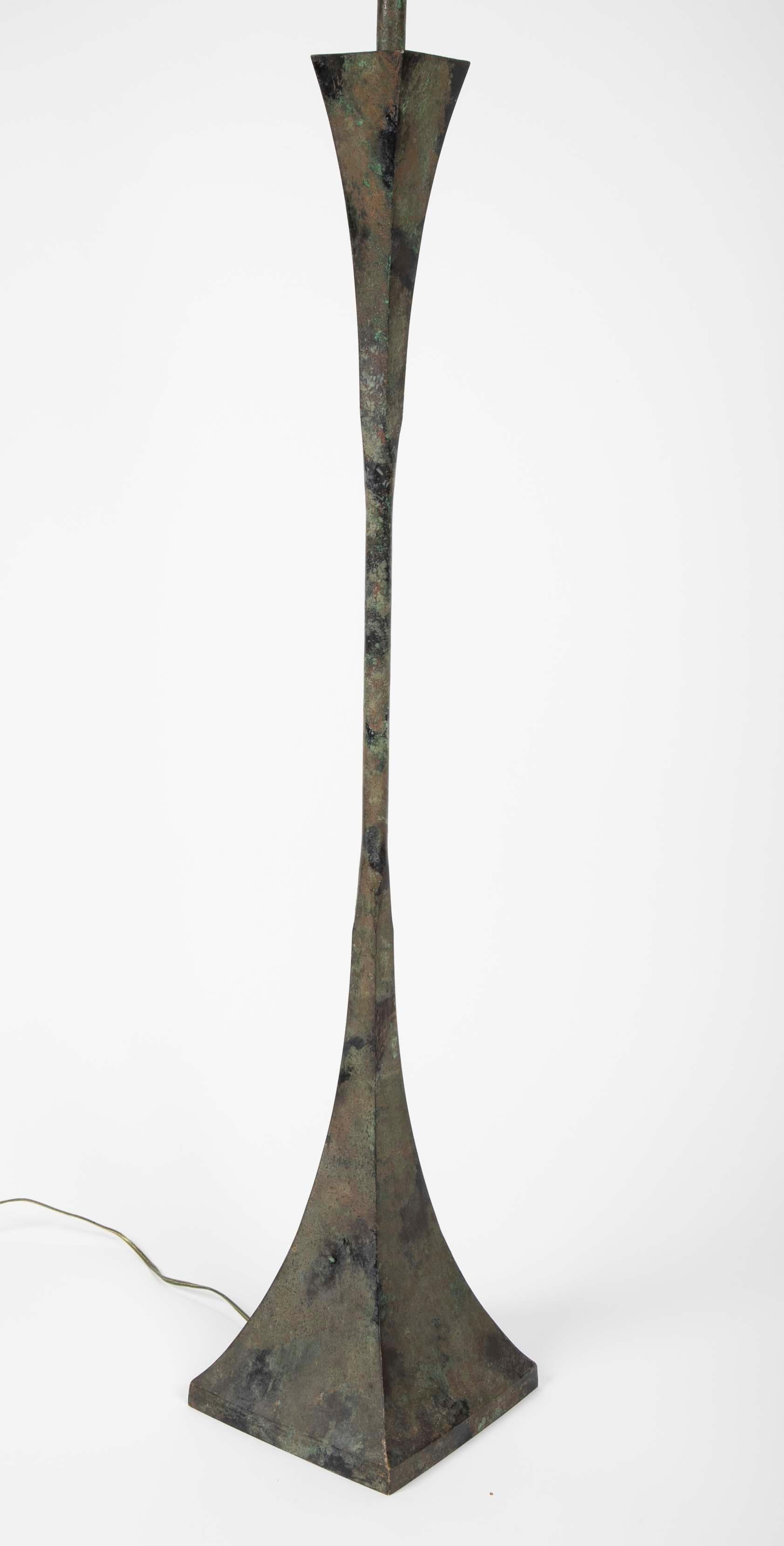Patinated Bronze for Lamp by Stuart Ross James for Hansen 5