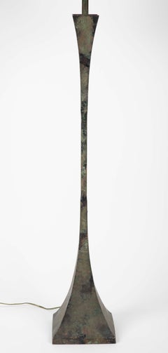 Patinated Bronze for Lamp by Stuart Ross James for Hansen