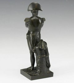 Patinated Bronze Sculpture of Napoleon by Guillemin, Emile H.