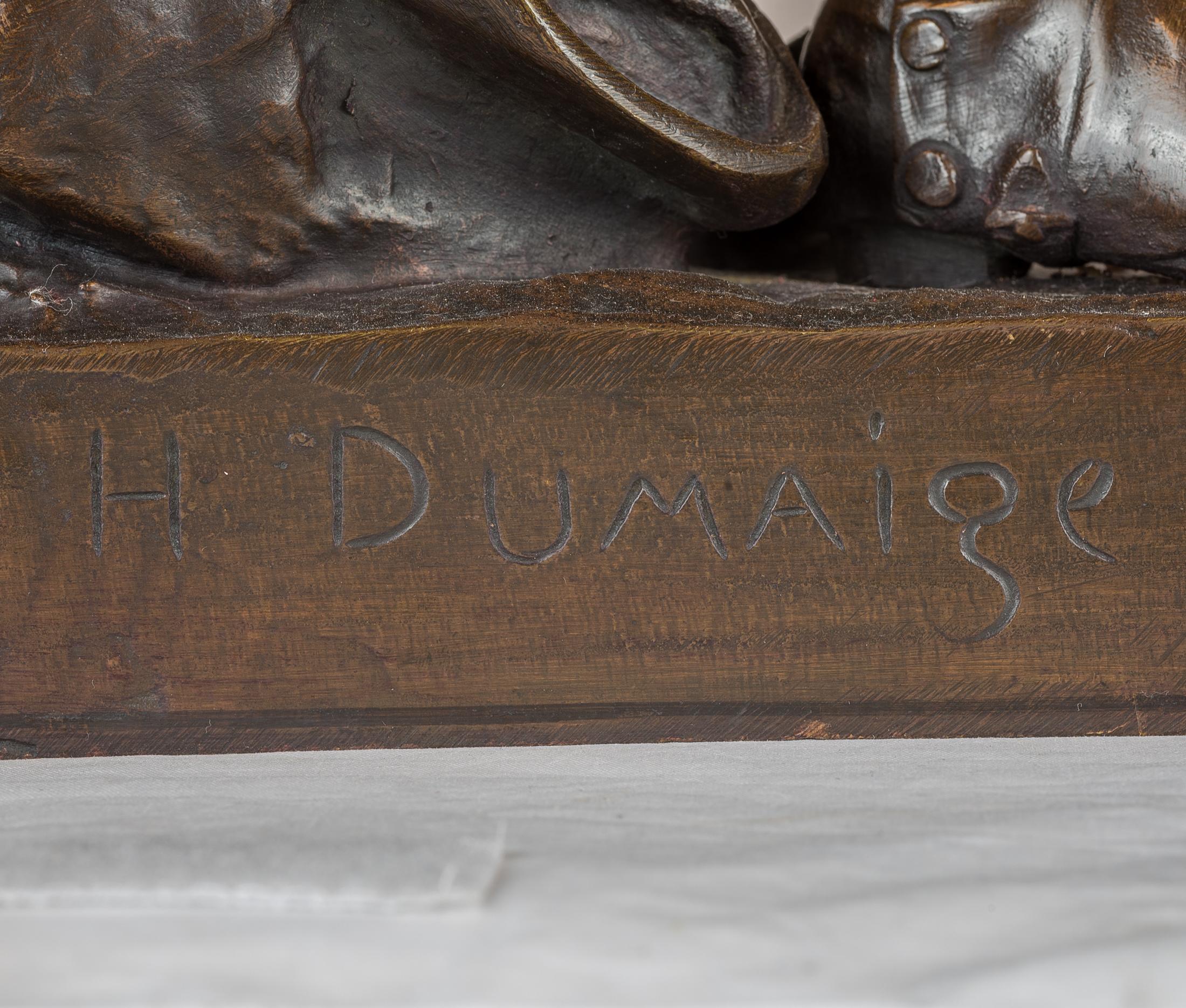 Patinierte Bronzeskulpturen von Soldaten von Etienne Dumaige im Angebot 6