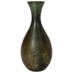 Patinated Bronze Vase from GAB