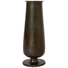 Patinated Bronze Vase from GAB