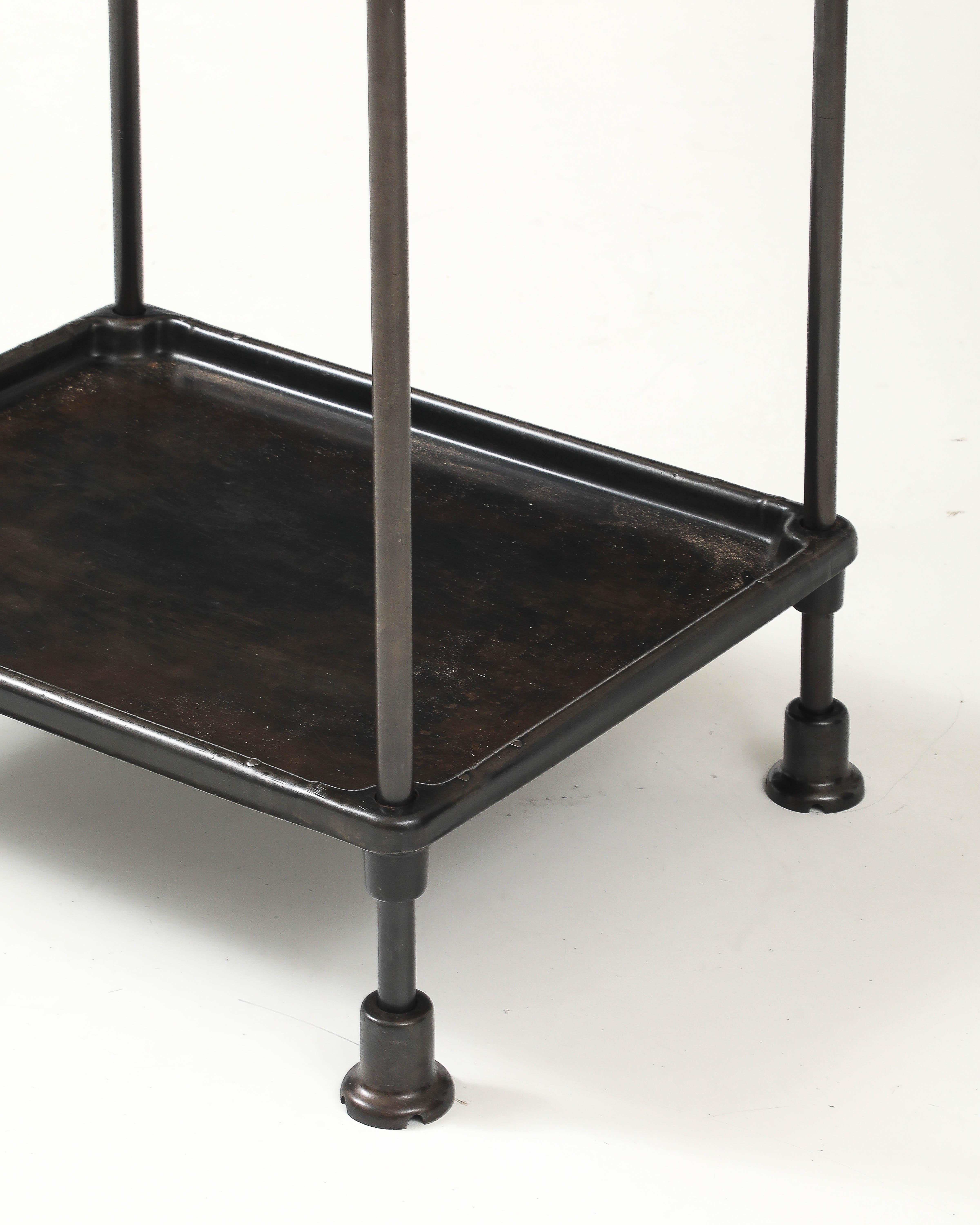 Patinated Cast Iron Side Table, United States, 20th C For Sale 13