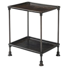 Patinated Cast Iron Side Table, United States, 20th C