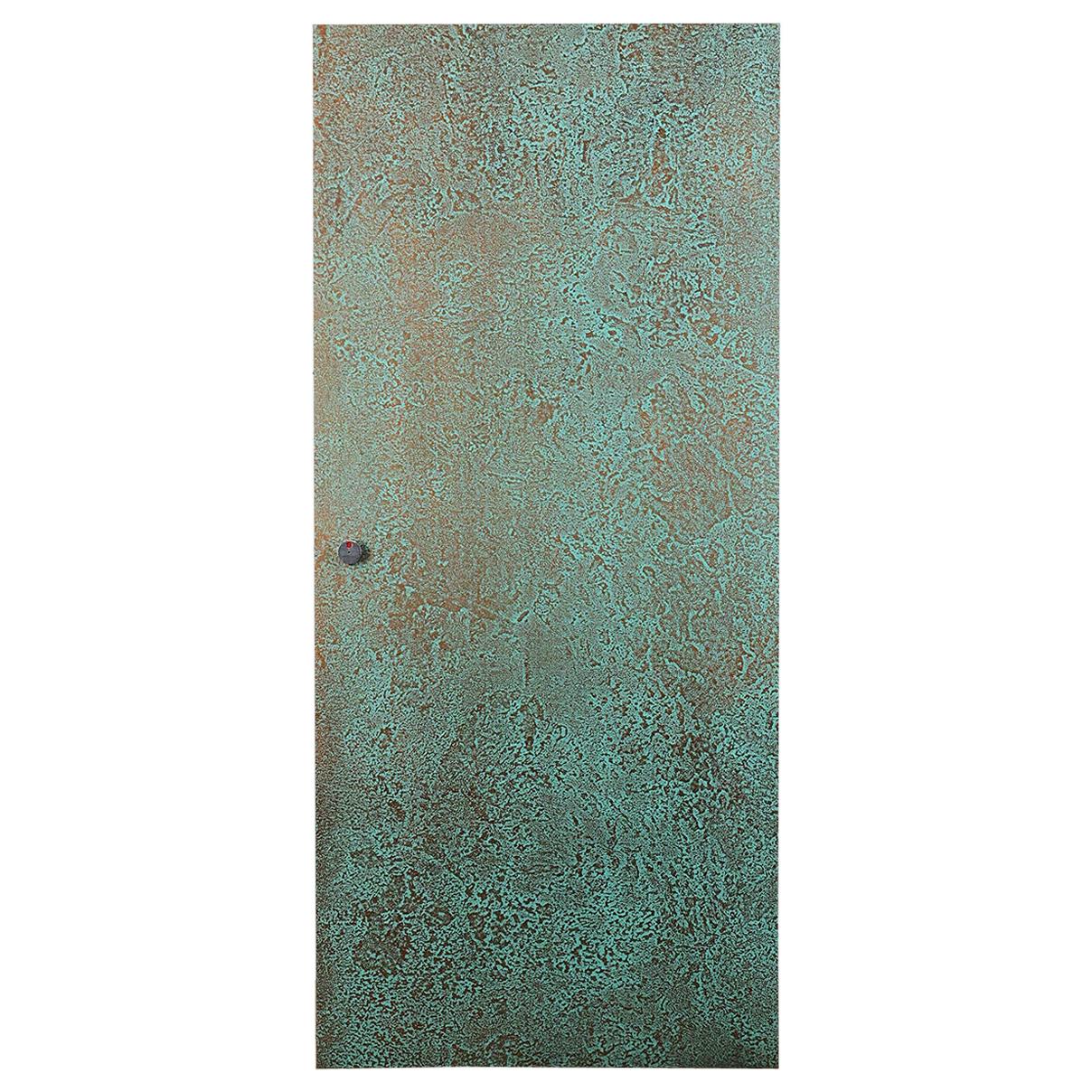 Patinated Copper Fronted Doors, 20th Century For Sale