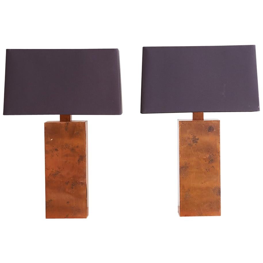 Patinated Copper Lamps by Arteriors Tanner Kenzie