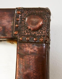 Patinated Copper Mirror