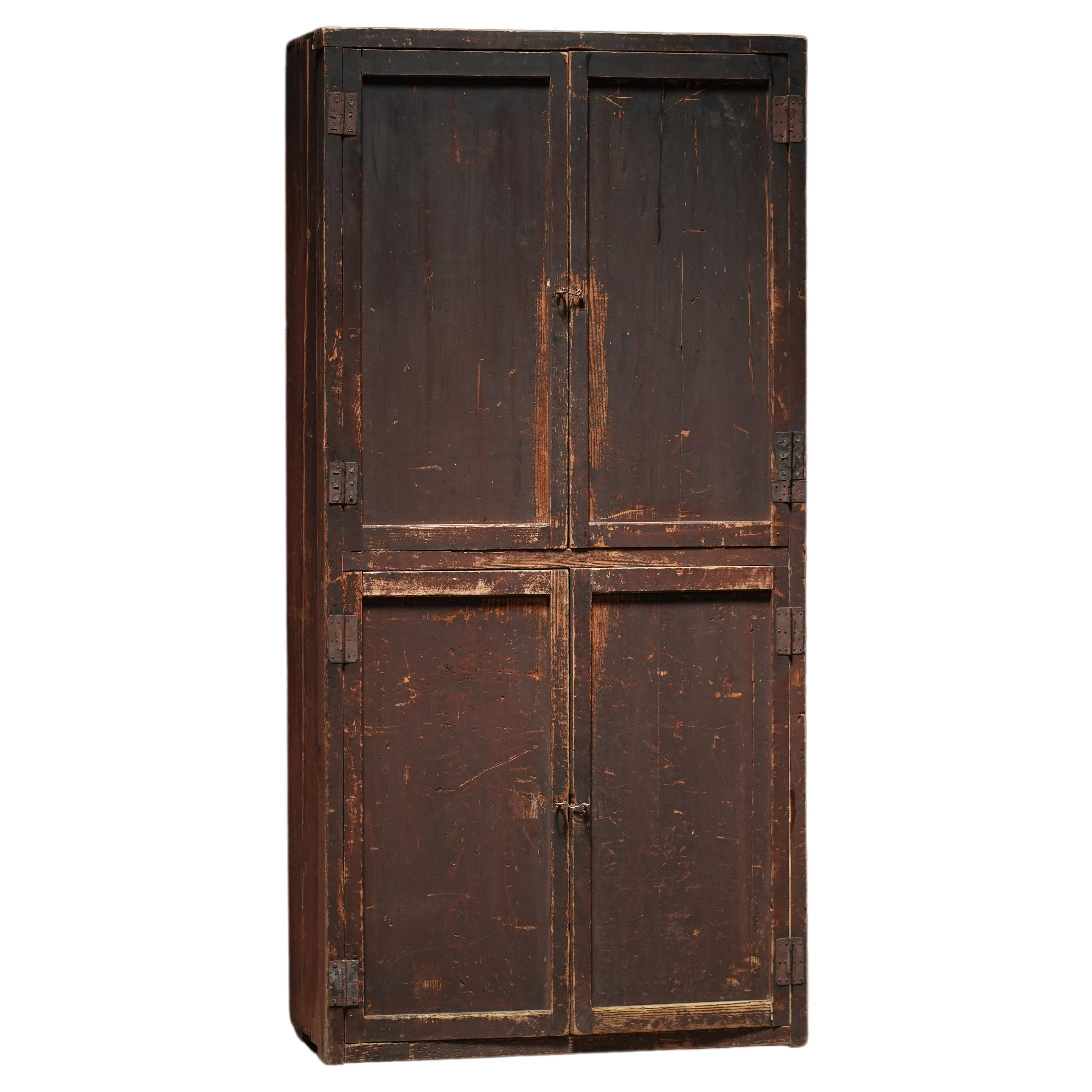 Japanese Patinated Cupboard