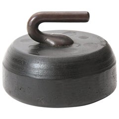 Used Patinated Curling Stone