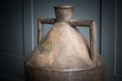 Patinated Italian Olive Oil Flagon
