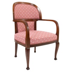 Fauteuil Jugendstil patiné par Henry van de Velde vers 1912/1913