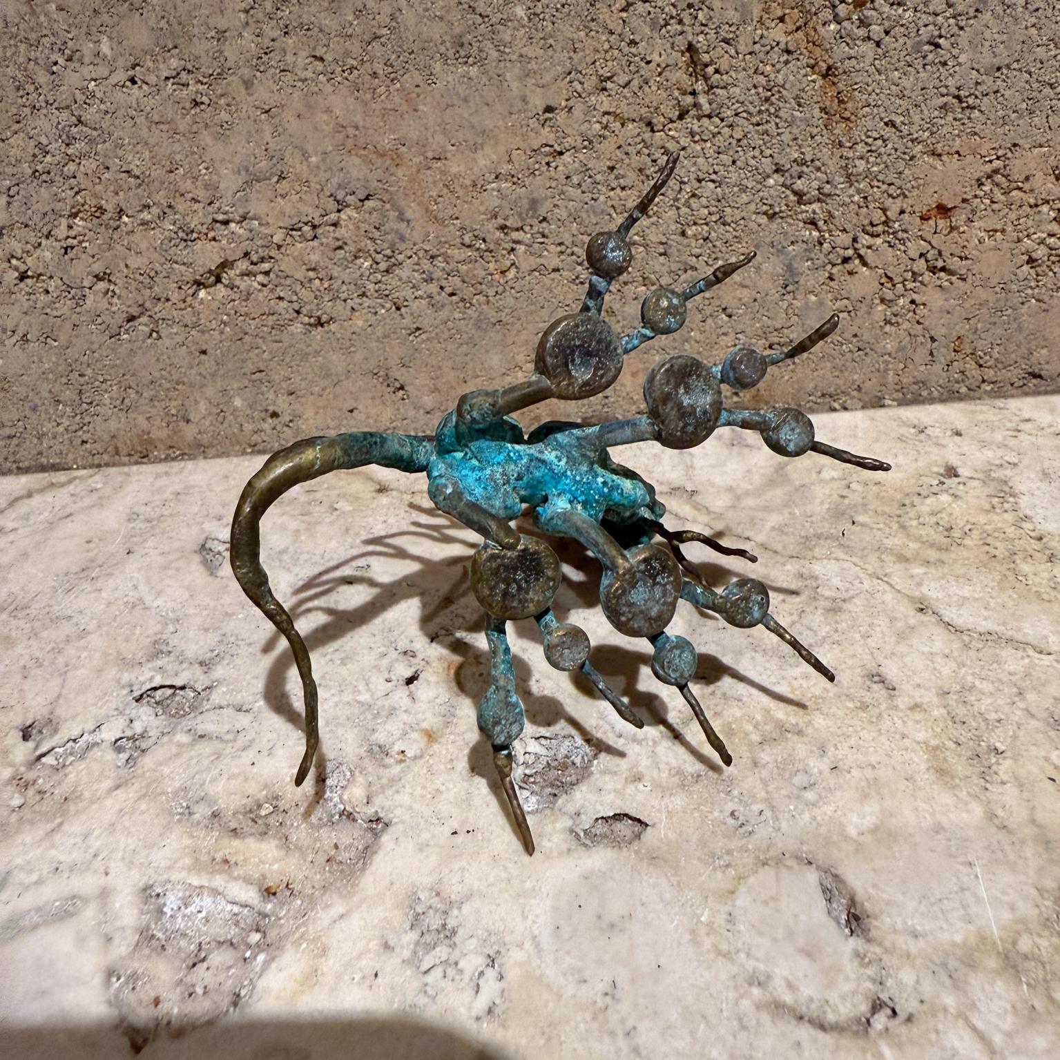 Moderne Sculpture d'art dragon patinée en vente