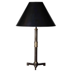 Contemporary 'Trefoil' Table Lamp with Bronze Details