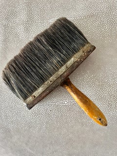 Patinated Wooden Handle Paint Brush
