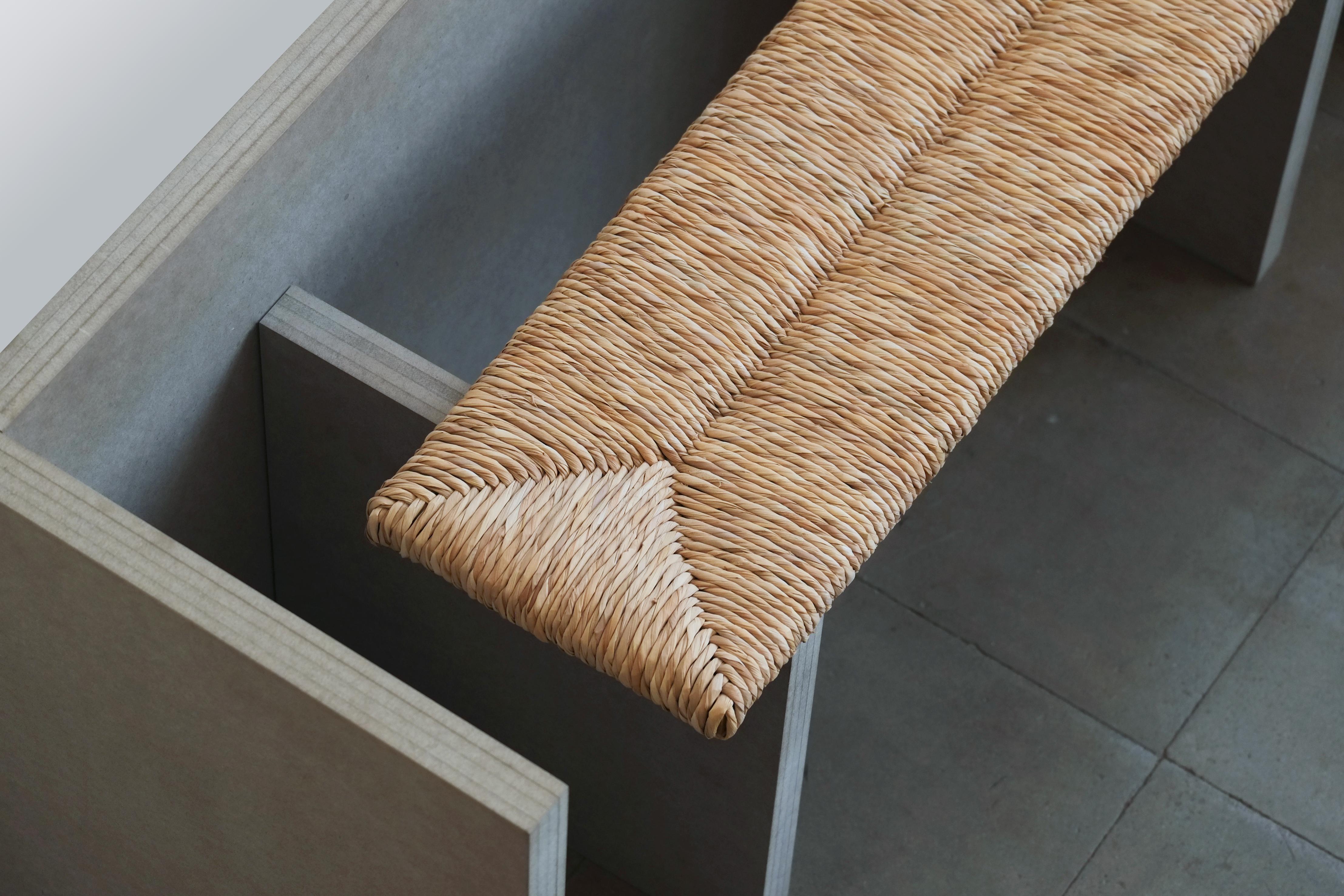 Post-Modern Patio Bench by Marta Ayala Herrera For Sale