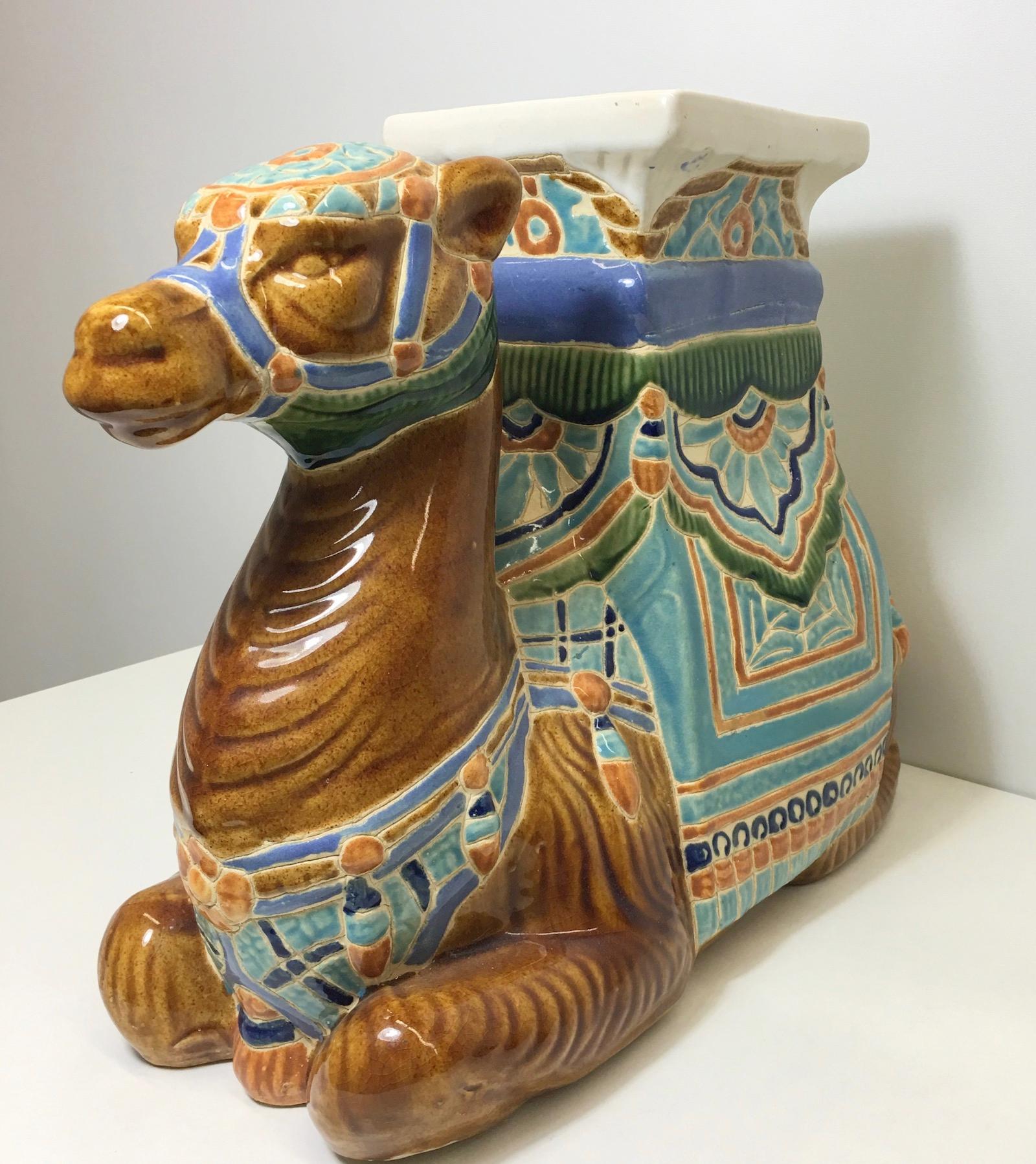 animal garden stool